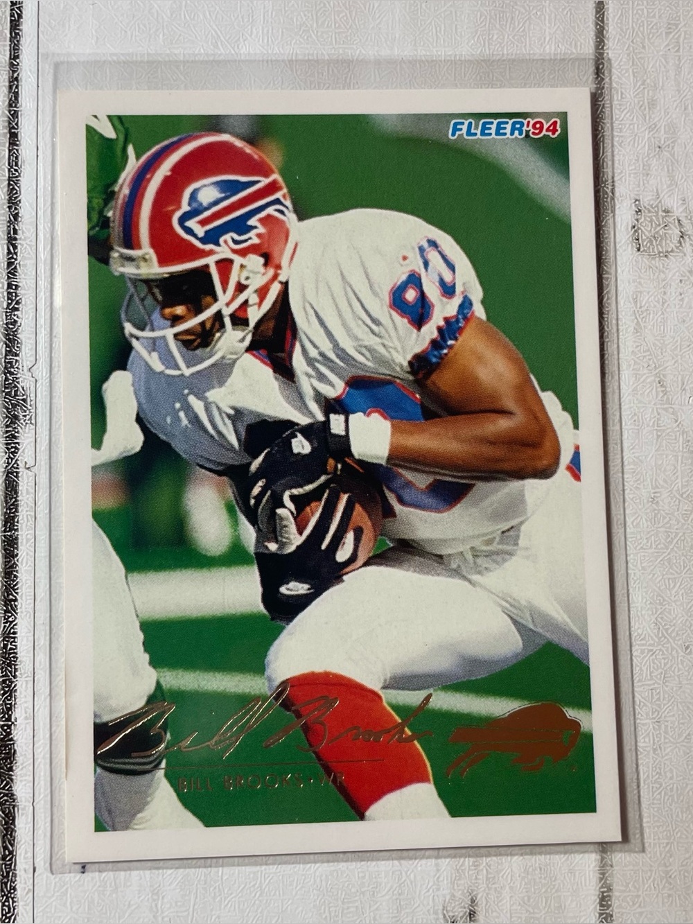 1994 Fleer Bill Brooks Buffalo Bills #37